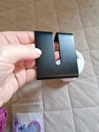 Supporto telefono, luce selfie e cordino