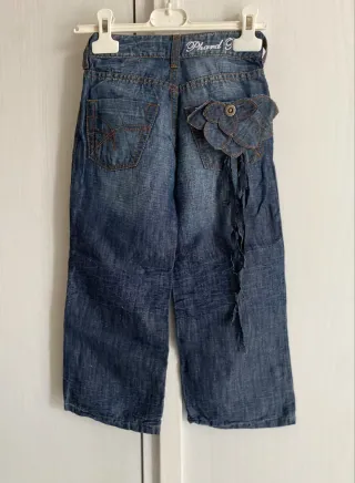 Jeans Phard bambina gamba larga tg 4 anni