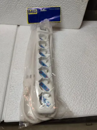 Ciabatta elettrica 7 prese con interruttore