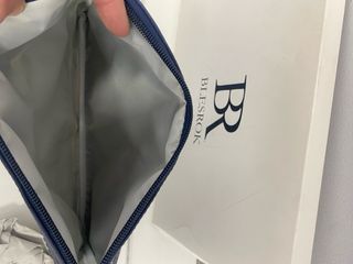 Bolso de mano Blesrok azul y gris