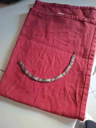 Bracciale uomo acciaio