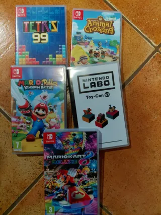 Nintendo Switch Azul y Rosa