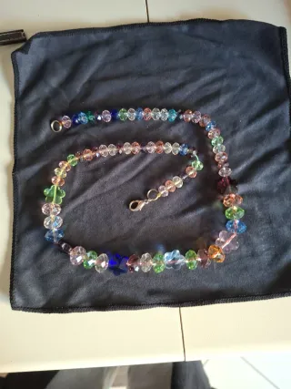 Collana donna multicolor
