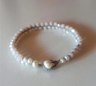 Pulsera de cuentas de cristal