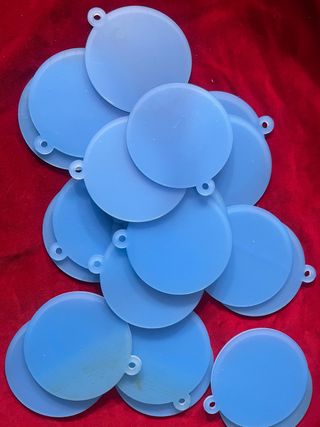 Dischi rotondi in plexiglass