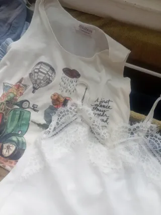 Lote 2 Camisetas talla m y Bolso