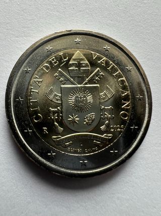 moneda 2 Euro Vaticano 2025