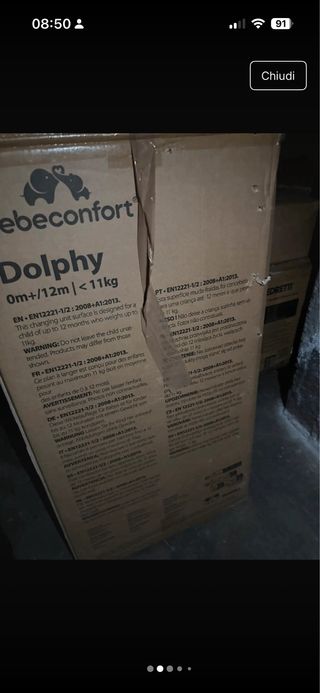 Fasciatoio con vaschetta Bebe Confort