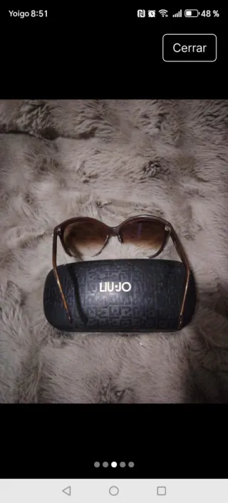 Occhiali da sole Liu Jo marroni