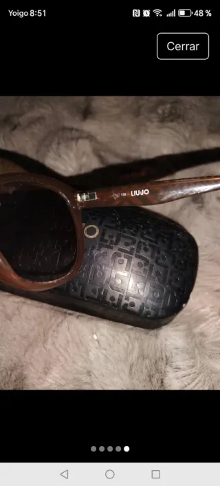 Occhiali da sole Liu Jo marroni