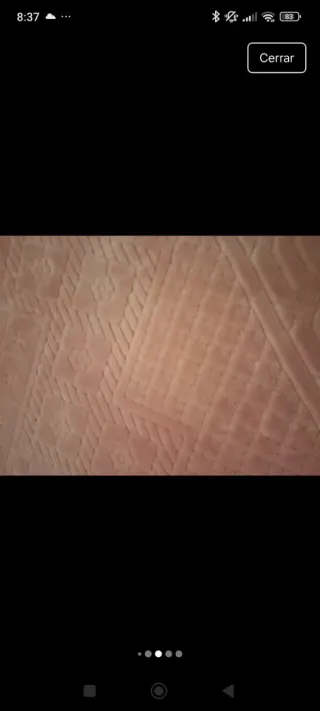 Colcha Manta Matrimonio Rosa 220x250