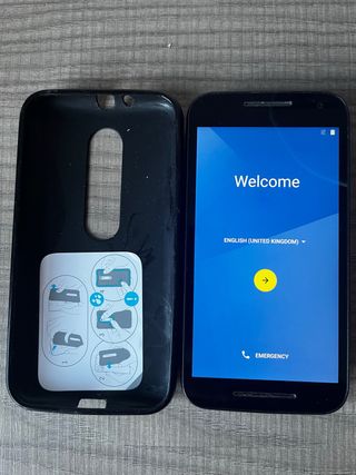 Telefono Motorola G3 16GB + Custodia Nera