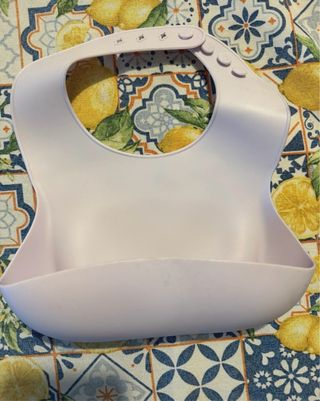 Bavaglino in silicone lilla