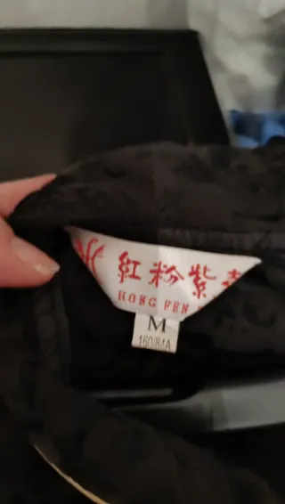 Vestido Chino Blanco/rosa Vestido Chino negro