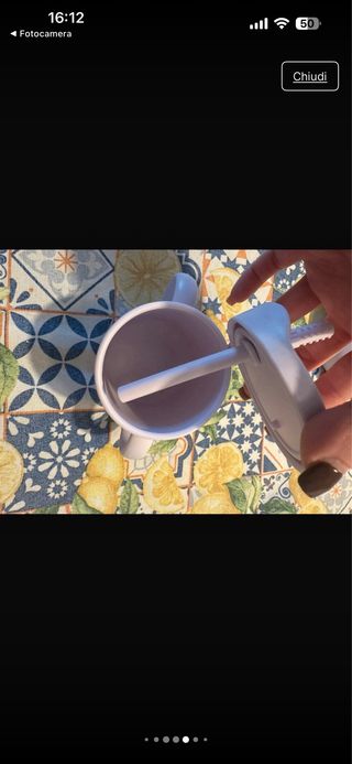 Tazza svezzamento silicone lilla