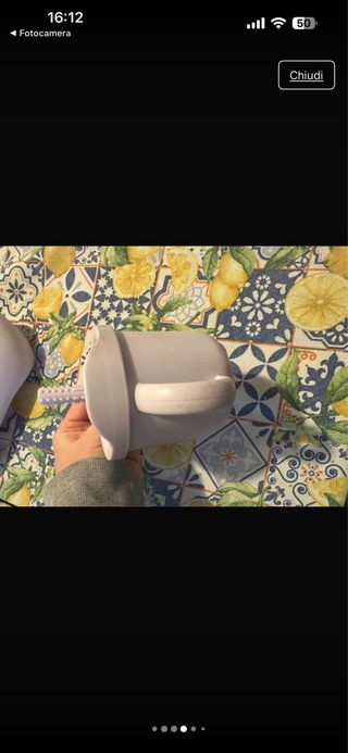 Tazza svezzamento silicone lilla