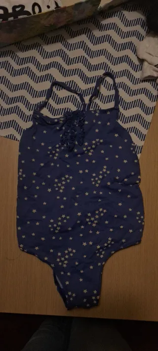 Costume da bagno per bambini blu con stelle