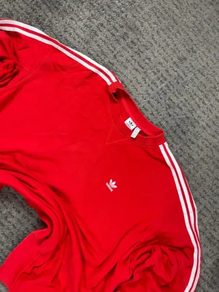 ¡¡OFERTA!! Talla XL Sudadera Adidas Roja Oversize