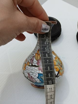 Coppia vasi cinesi cloisonné vintage