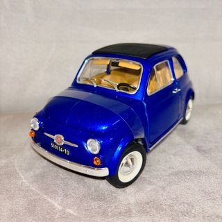 Fiat 500F Bburago 1:18 Blu e gialla
