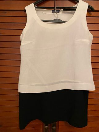 Traje de chaqueta y falda negro