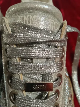 Zapatillas Jimmy Choo Joya Plata