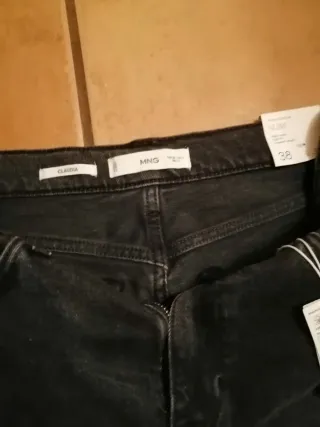 Vaqueros Mango Azules Talla 38