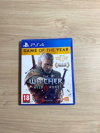The Witcher 3: Wild Hunt PS4 Juego Año