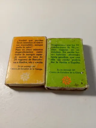 Scatola di fiammiferi Risparmio energetico