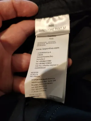 La Sportiva Pantaloni Arrampicata Uomo XXL