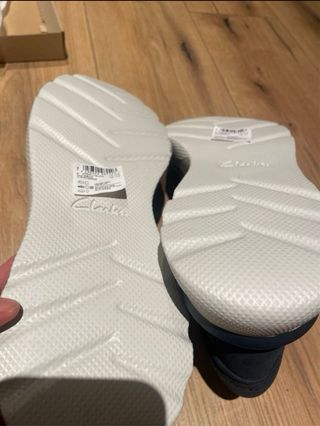 Zapatillas Clarks Casual Nobuck Azul Talla 44,5