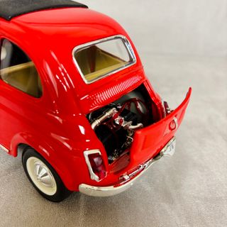 Fiat 500F Bburago 1:18 Gold Collezione