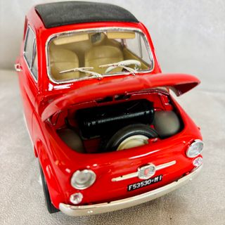 Fiat 500F Bburago 1:18 Gold Collezione
