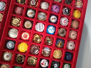 100 PLACAS DE CAVA DIFERENTES LOTE 26