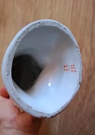 Candelabri in Porcellana Bianca Stile Isabelino