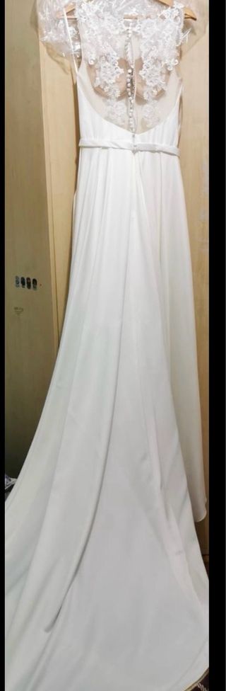 Vestido de Novia crudo..