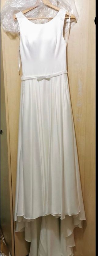 Vestido de Novia crudo..