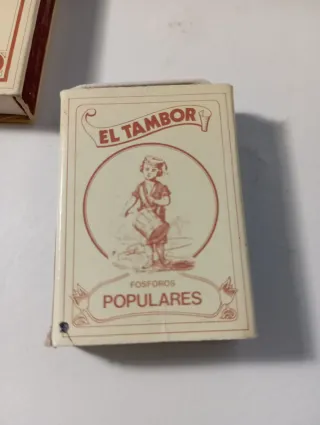 Lotto di 10 scatole di fiammiferi popolari