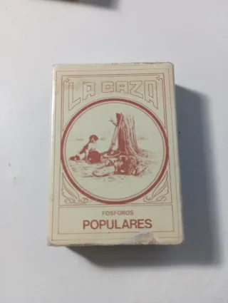 Lotto di 10 scatole di fiammiferi popolari