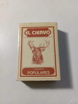 Lotto di 10 scatole di fiammiferi popolari