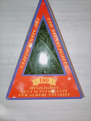 Luci Albero Natale 180 Minilights, 150cm