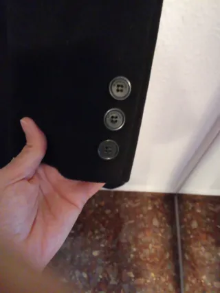 Abrigo Burberry Negro