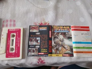 Mutan Zone MSX Opera Soft Cassette