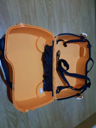 Maleta infantil con ruedas diseño tigre