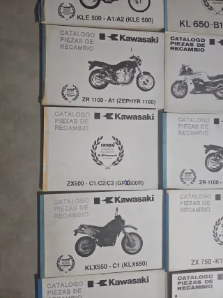 Manuale Kawasaki Piezas Recambio A 16 euros unidad