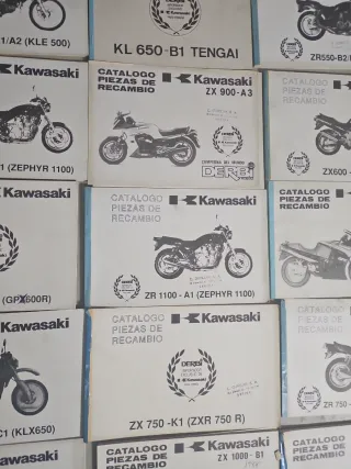 Manuale Kawasaki Piezas Recambio A 16 euros unidad