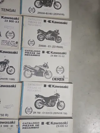 Manuale Kawasaki Piezas Recambio A 16 euros unidad