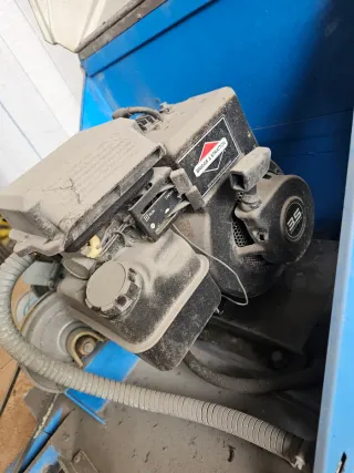 Barredora de gasolina.