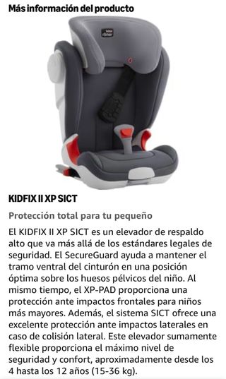 Silla coche Britax Römer Kidfix II XP