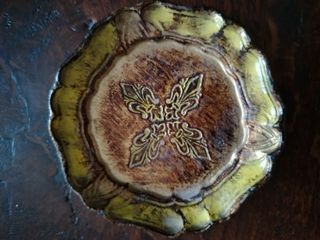 Set 4 Sottobicchieri Arte Fiorentina Vintage